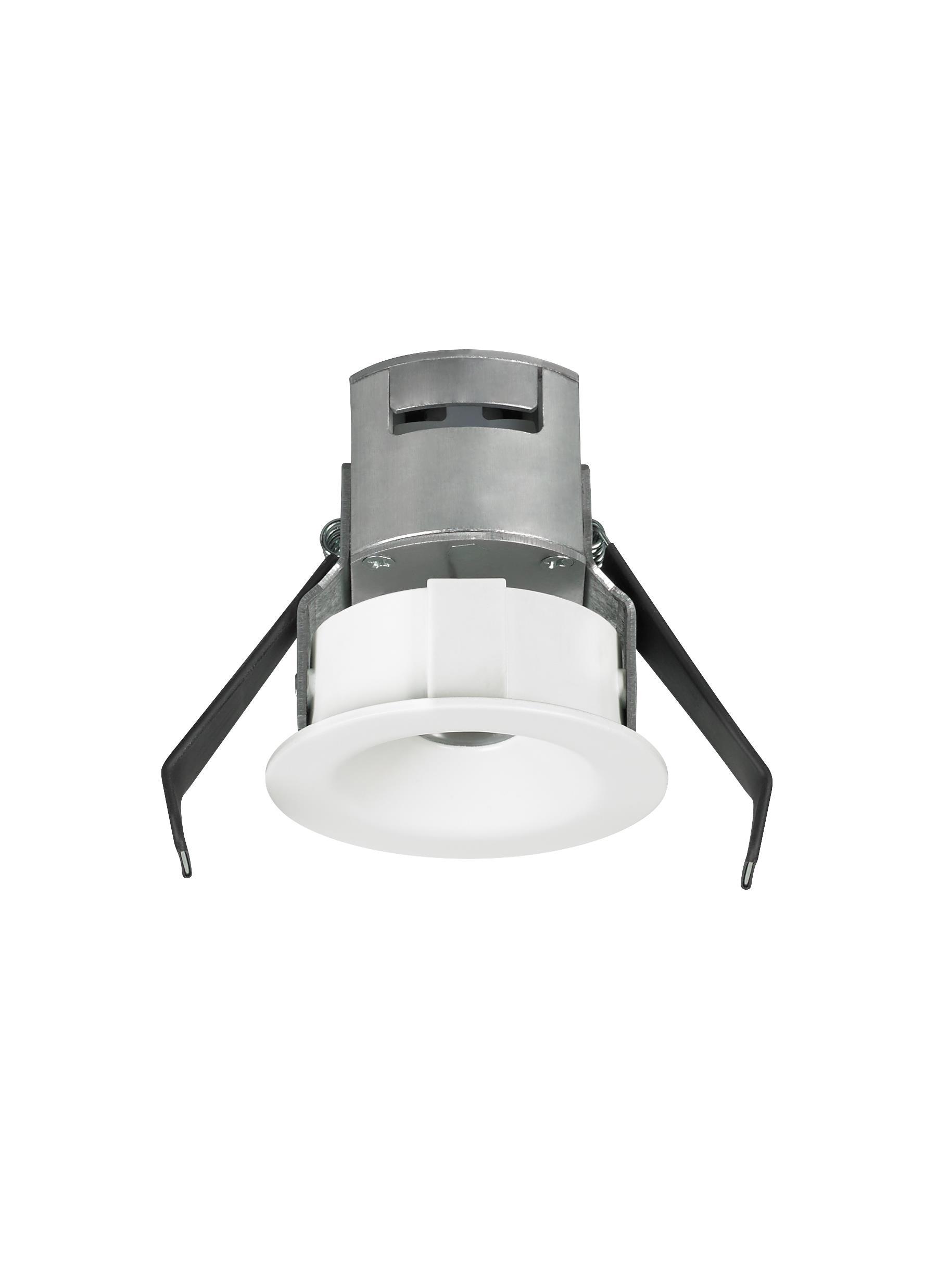 Lucarne LED Niche 12V 2700K Fixed Round Down Light-15 - White Recessed Sea Gull Lighting 