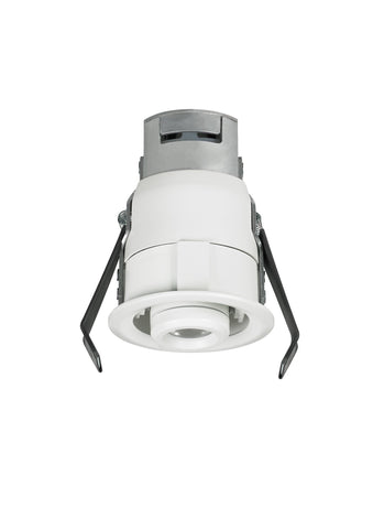 Lucarne LED Niche 12V 2700K Gimbal Round Down Light-15 - White Recessed Sea Gull Lighting 