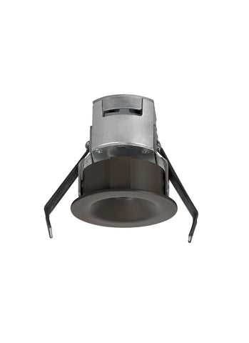 Lucarne LED Niche 24V 2700K Fixed Round Down Light-171 - Painted Bronze Recessed Sea Gull Lighting 