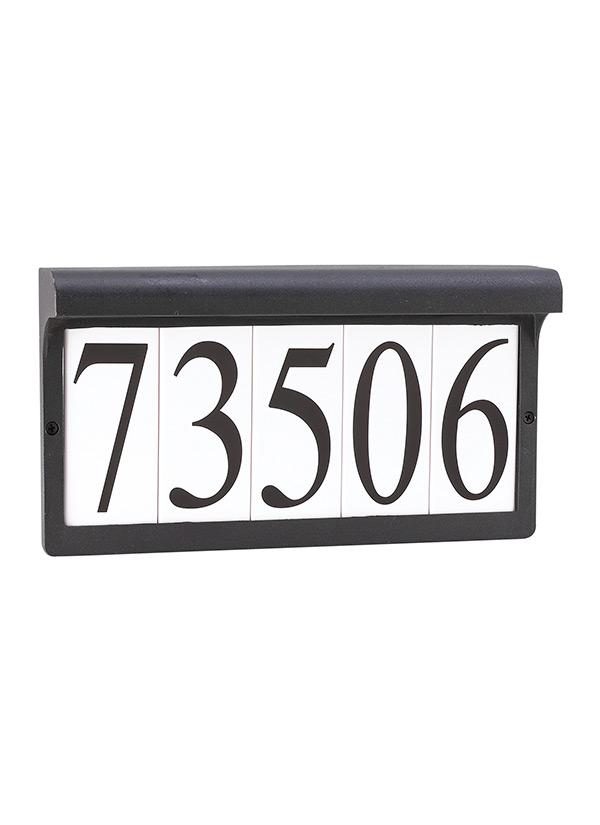 Address Light - Black Outdoor Sea Gull Lighting 