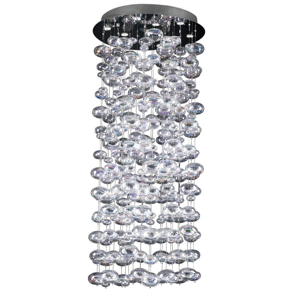 Bubbles 10-Light Pendant Chandelier Ceiling PLC Lighting 