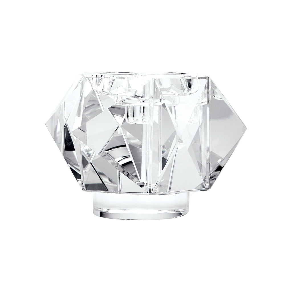 Faceted Star Crystal Candleholder - Large. Accessories Dimond Home 