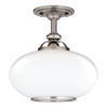 Canton 1 Light Semi Flush