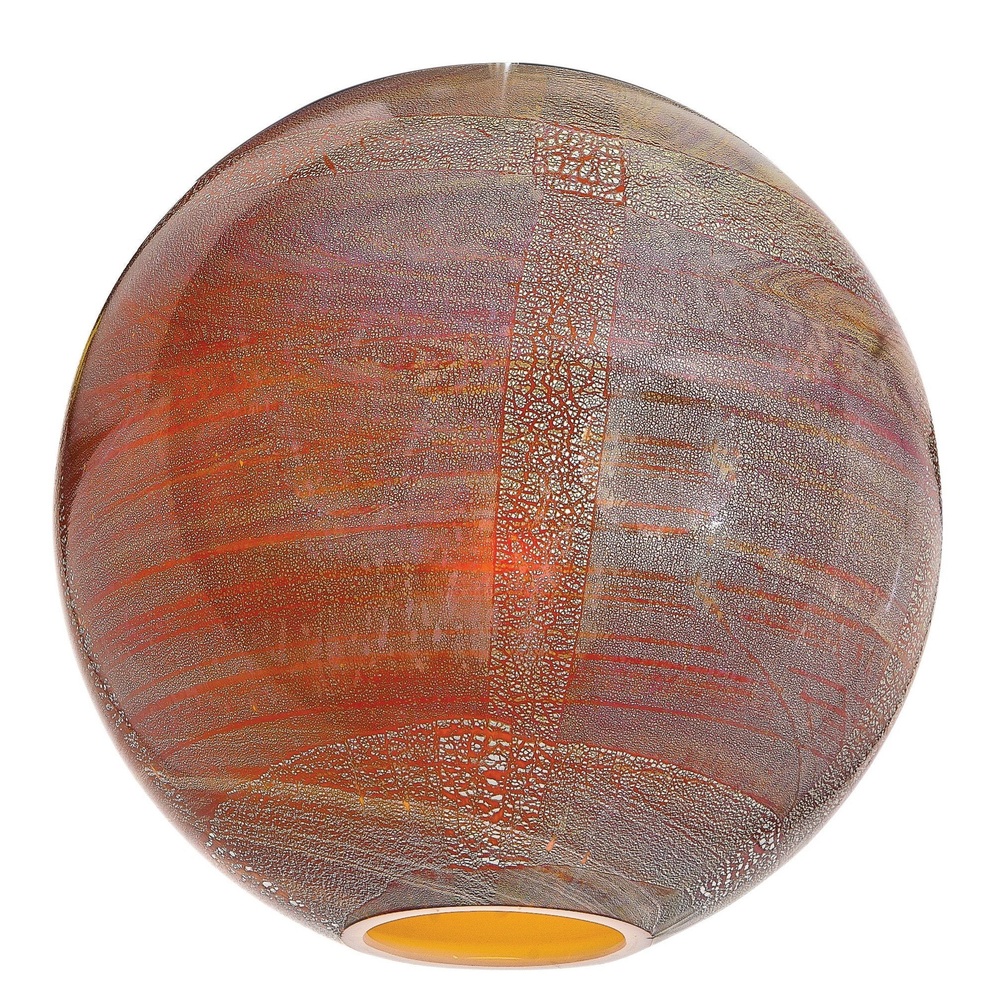 Safari Italian Hand Blown Art Safari Opaline Glass Shade Ceiling Access Lighting 