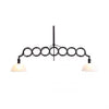 Jade Expandable Pendant Lamp - Antique Black Gold Ceiling Zuo Black 