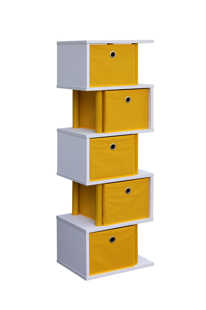 Zig Zag Storage Drawer - Yellow