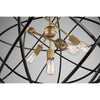 Orbit 33"w Oil Rubbed Bronze Chandelier Ceiling Artcraft 