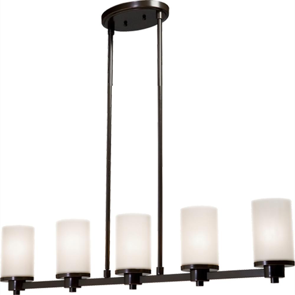 Parkdale 38"w Oil Rubbed Bronze Island Pendant Light Ceiling Artcraft 