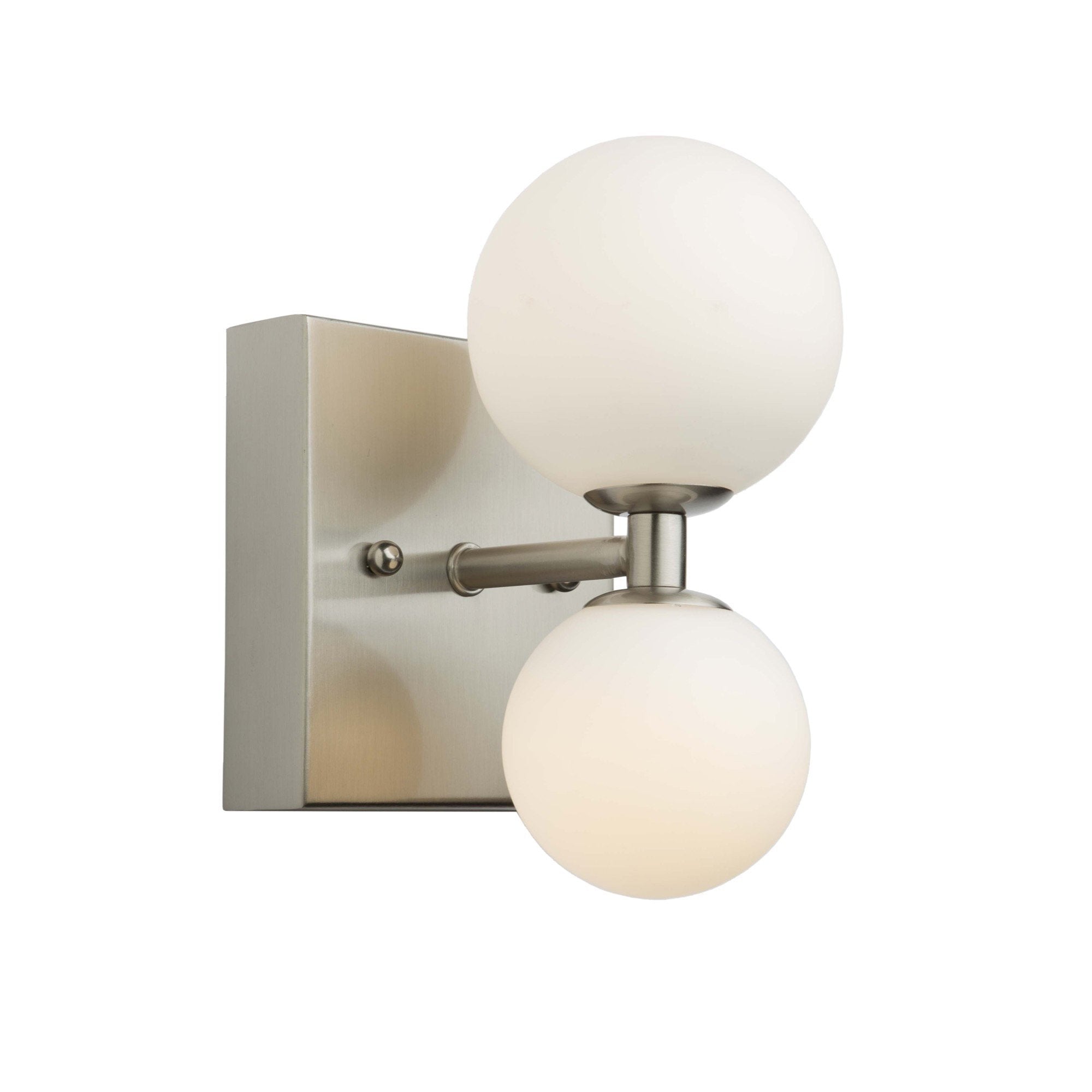 Hadleigh 5.25 in. wide Brushed Nickel Wall Light Wall Artcraft 