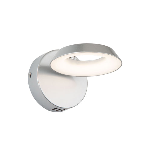 Leith 6 inch wide Wall Light - Silver