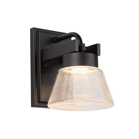 Clareville 6.25"w Outdoor Wall Light / Wall Sconce - Black