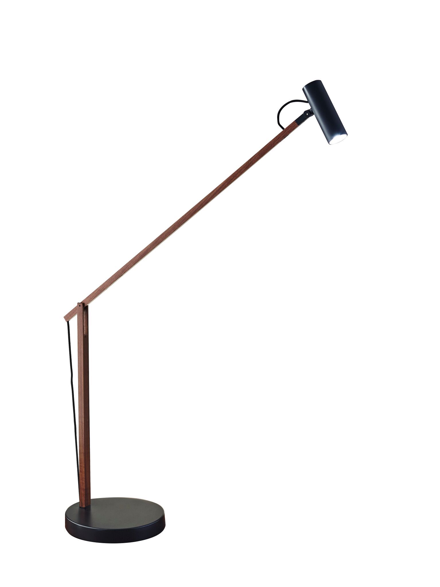Crane LED Desk Lamp - Walnut Lamps Adesso 