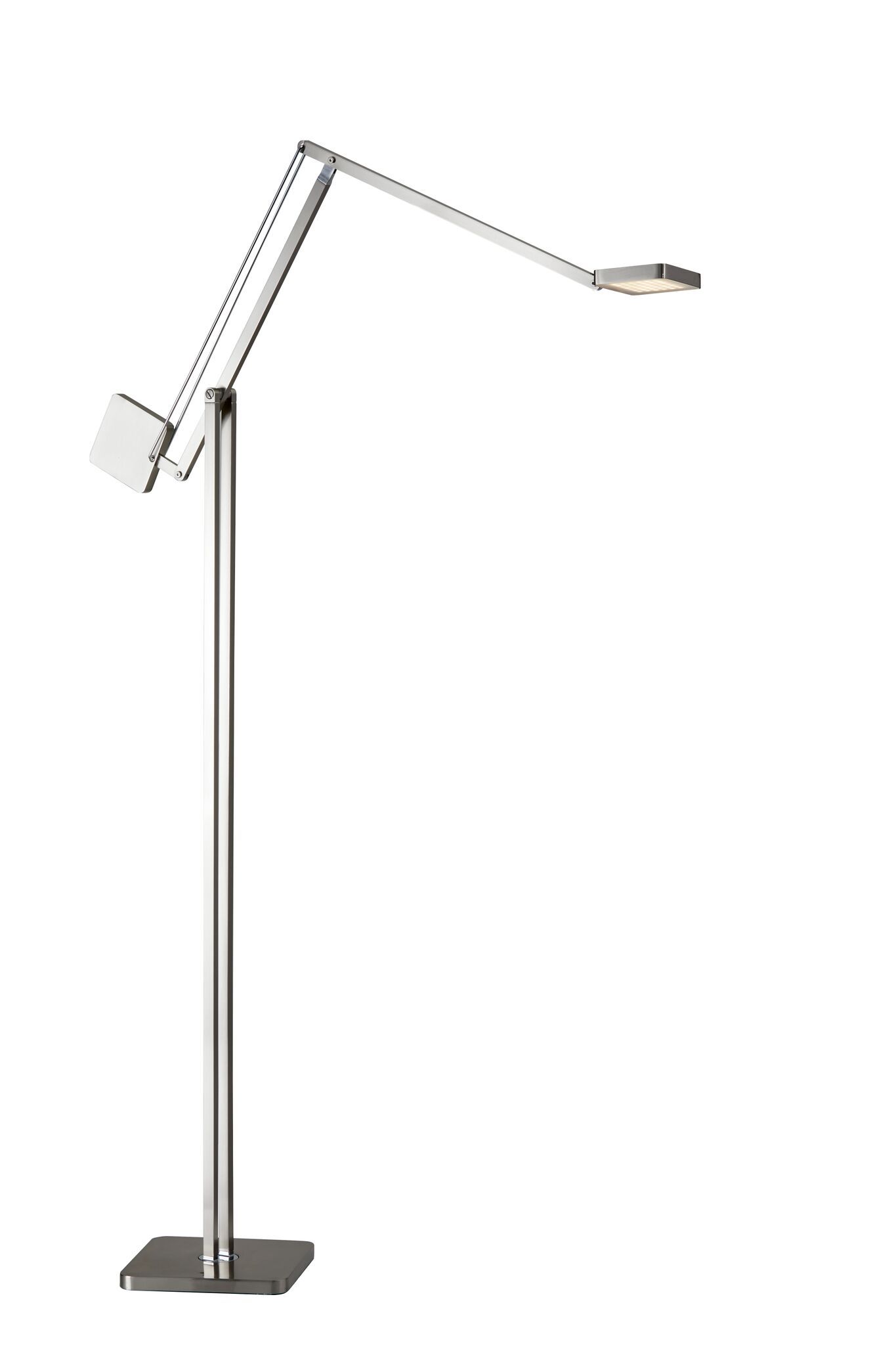 Cooper LED Floor Lamp - Steel Lamps Adesso 