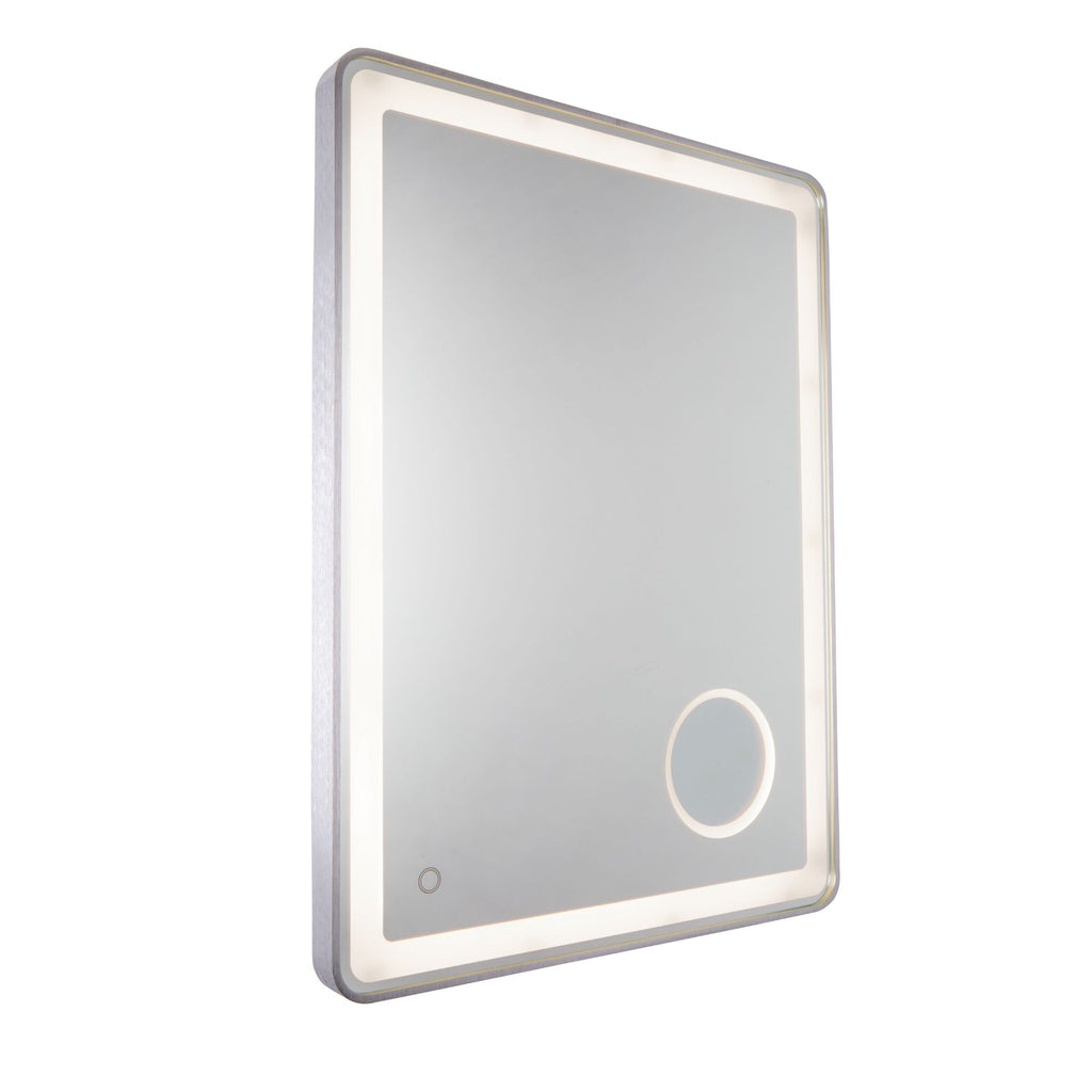 Reflections 31.5 inch wide Mirror - Brushed Grey