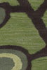 Aschera 6406 7'9 Round Green Rug Rugs Chandra Rugs 