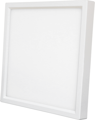7" LED SlimLine Square Surface Fixture Ceiling Dazzling Spaces 3000K Warm White Single 