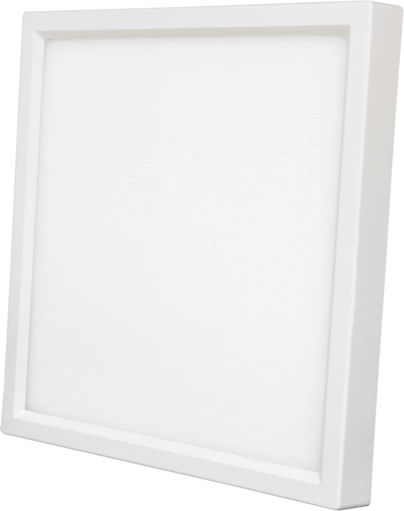 12" LED SlimLine Square Surface Fixture Ceiling Dazzling Spaces 3000K Warm White Single 
