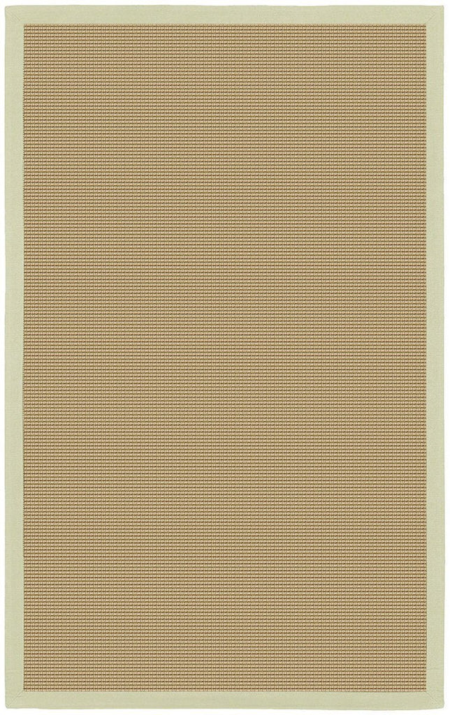 Bay Collection Green 8'Square Beige Rug Rugs Chandra Rugs 