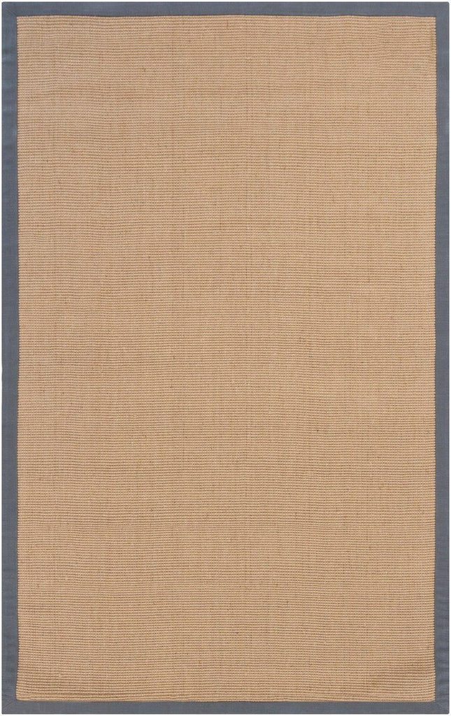 Bay Collection Grey 8'Square Beige Rug Rugs Chandra Rugs 