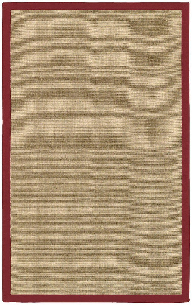 Bay Collection Red 9'x13' Beige Rug Rugs Chandra Rugs 