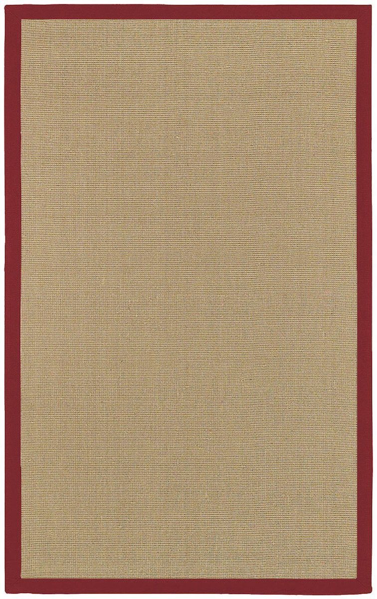 Bay Collection Red 8'x10' Beige Rug Rugs Chandra Rugs 
