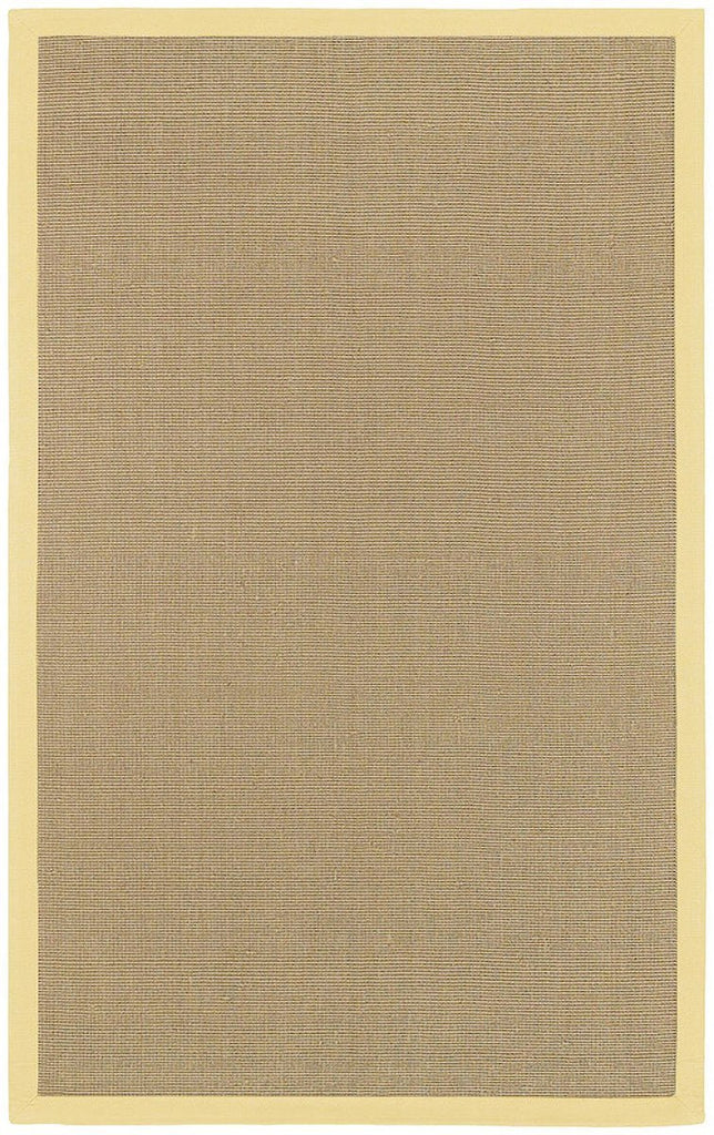 Bay Collection Yellow 5'x8' Beige Rug Rugs Chandra Rugs 