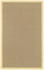 Bay Collection Yellow 5'x8' Beige Rug Rugs Chandra Rugs 