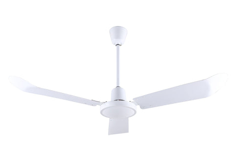 48" Industrial Ceiling Fan - White
