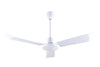 48" Industrial Ceiling Fan - White Fans 7th Sky Design 