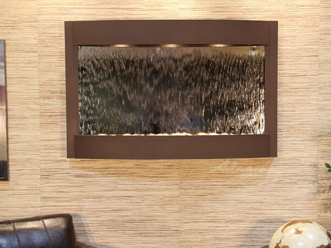Calming Waters - Woodland Brown - Silver Mirror Fountains Adagio 