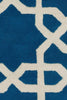 Davin 25804 7'x10' Blue Rug Rugs Chandra Rugs 