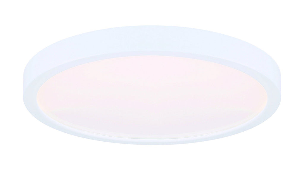 LED White Surface Mount Disk - White Ceiling 7th Sky Design 