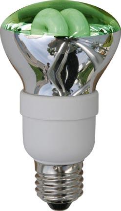 R20 Type Med Base 9 Watt Green Bulbs Dabmar 