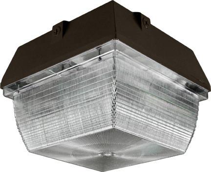 Cast Aluminum 9"w HID Ceiling Fixture - Bronze - Multiple Bulb Options Ceiling Dabmar 