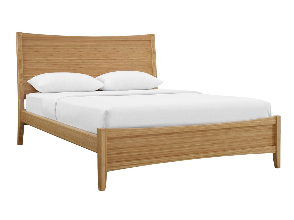 Willow Queen Platform Bed, Caramelized Furniture Greenington 