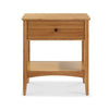 Willow 1 Drawer Nightstand, Caramelized Furniture Greenington 