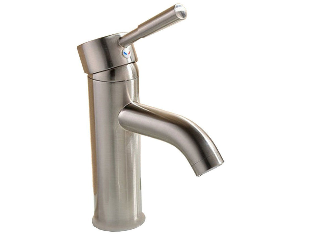 Haifa 6" Single Handle Nickel Faucet Faucets MTD Vanities 