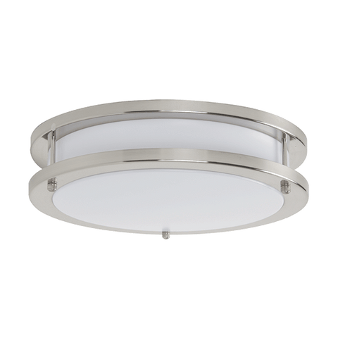 10In 16W 3000K LED Round Acry Bsn Ceiling Luminance 