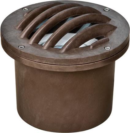 Fiberglass In-Ground Well Light with Grill Outdoor Dabmar 