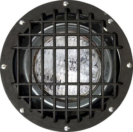 Fiberglass PAR38/LED/HID In-Ground Well Light with Grill - Multiple Bulb Options