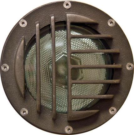 Fiberglass In-Ground Well Light with Convex Grill Outdoor Dabmar 