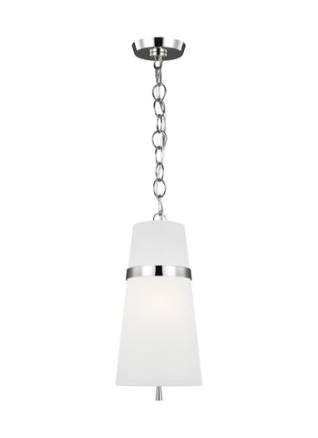 Cordtlandt Polished Nickel 1-light'small Pendant Ceiling Feiss 