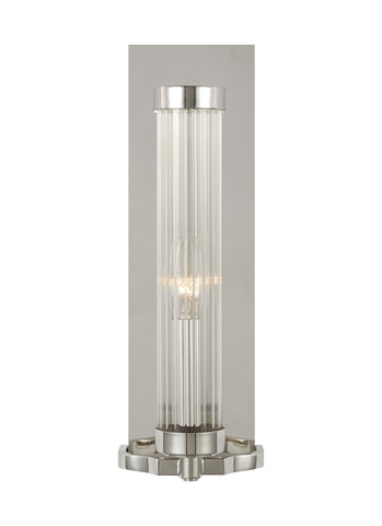 Demi Polished Nickel 1-light'sconce Wall Feiss 