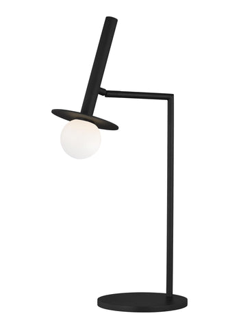 Nodes Midnight Black 1 - Light Table Lamp Lamps Feiss 