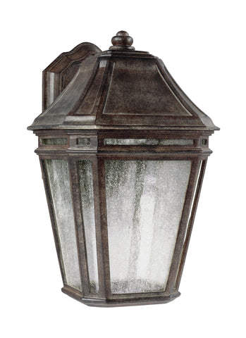 Londontowne Weathered Chestnut LED Outdoor Sconce Outdoor Feiss 