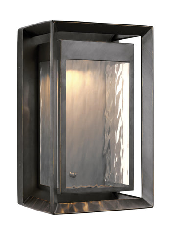 Urbandale Antique Bronze 1 - Light Outdoor LED Wall Lantern Outdoor Feiss 