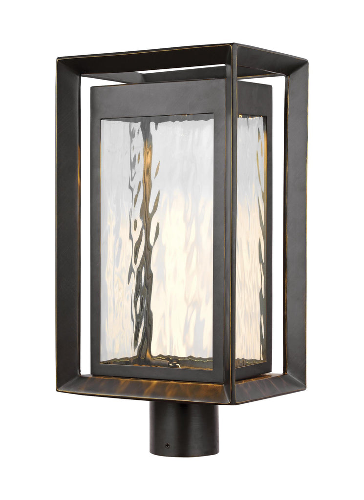 Urbandale Antique Bronze 1 - Light Outdoor LED Post Lantern Outdoor Feiss 