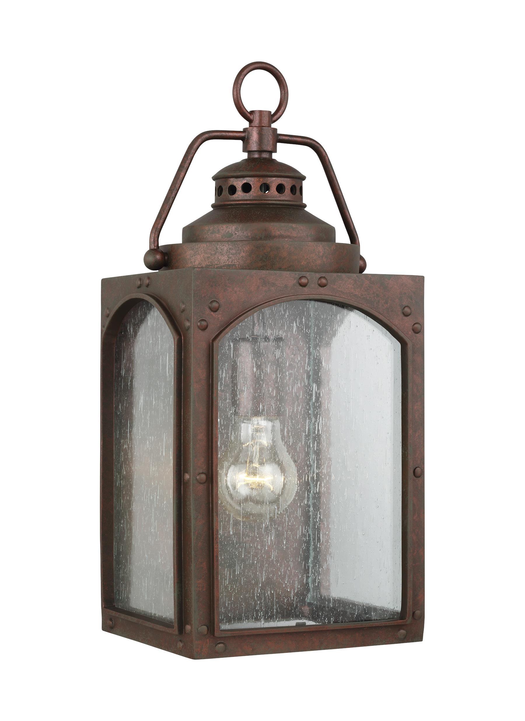 Randhurst Copper Oxide 1-Light Wall Lantern Outdoor Feiss 