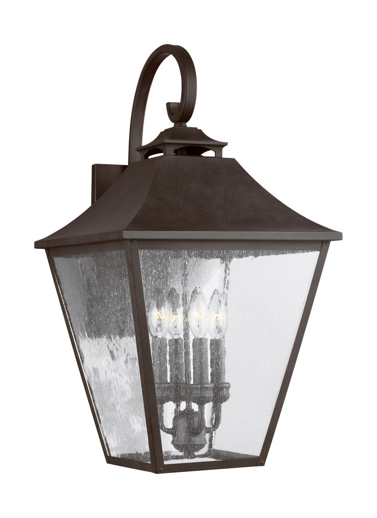 Galena Sable 4-Light Wall Lantern Outdoor Feiss 
