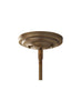 Urban Renewal Dark Antique Brass 1-Light Mini Pendant Ceiling Feiss 